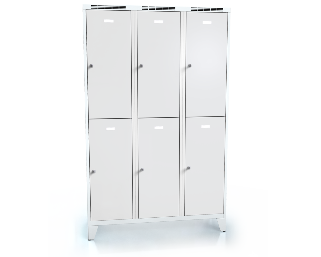  Divided cloakroom locker ALSIN with feet 1920 x 1200 x 500